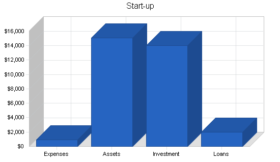 Business analysis publishing business plan, company summary chart image