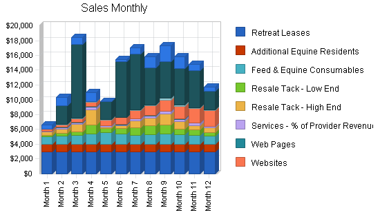 Horse boarding real estate business plan, strategy and implementation summary chart image