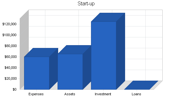 Real estate website business plan, company summary chart image