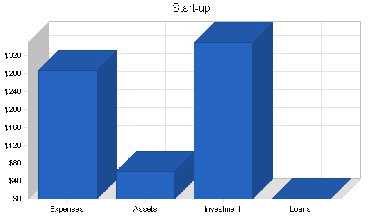 Regional airline business plan, company summary chart image