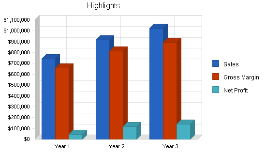 Resort hotel ski lodge business plan, executive summary chart image